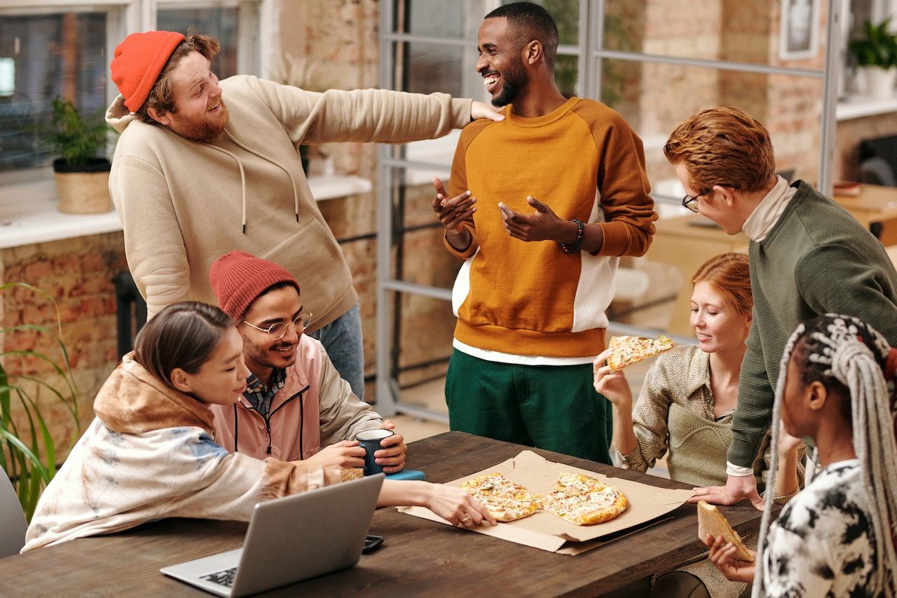 Multiracial-friend-group-talking-core-beliefs