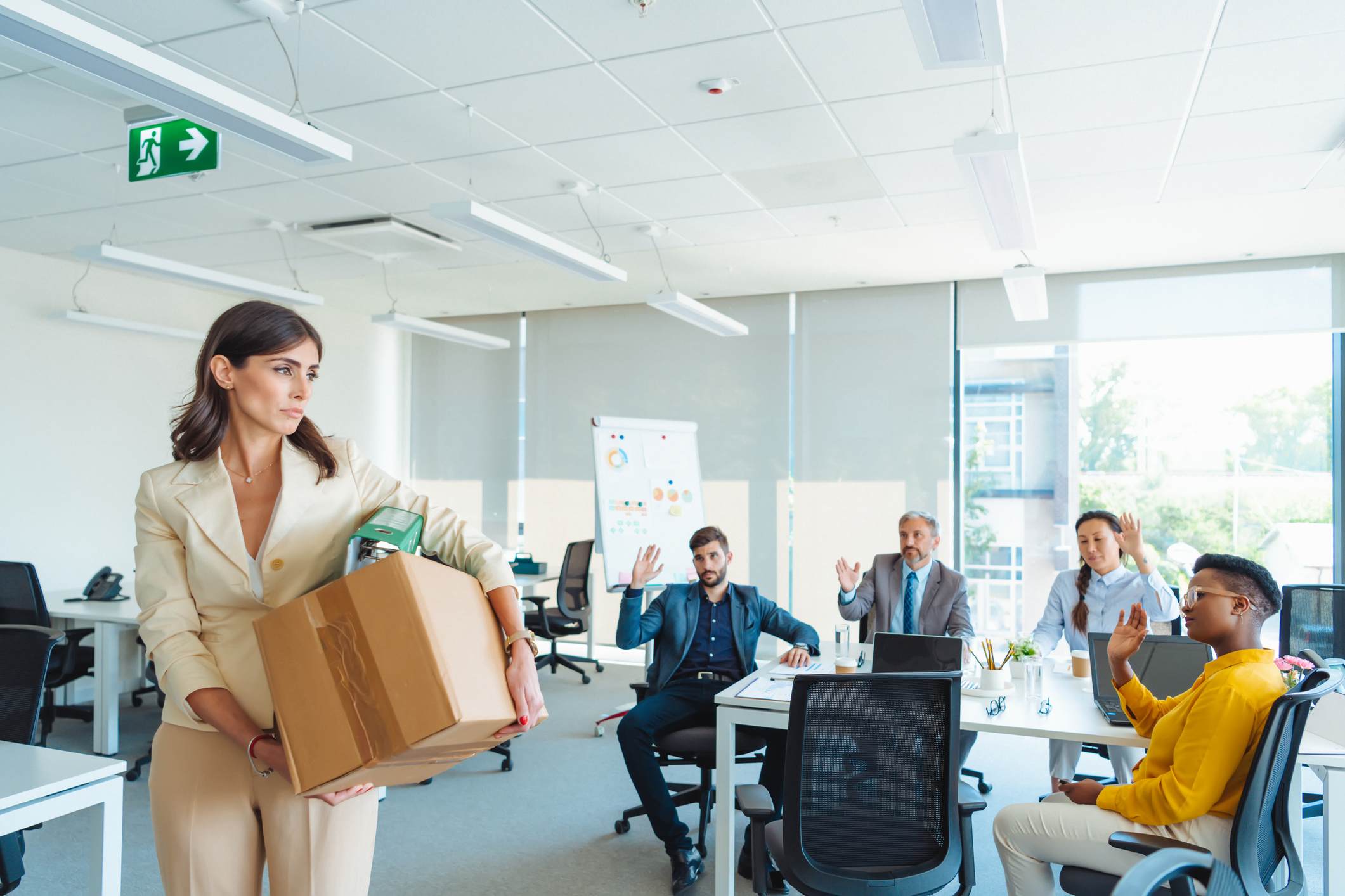 Shot-of-an-unhappy-businesswoman-why-are-you-leaving-your-current-job