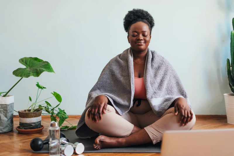 Woman-Meditating-in-the-Studio-self-discovery-techniques