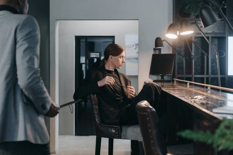 businessman-in-a-suit-feels-ignored-by-a-colleague