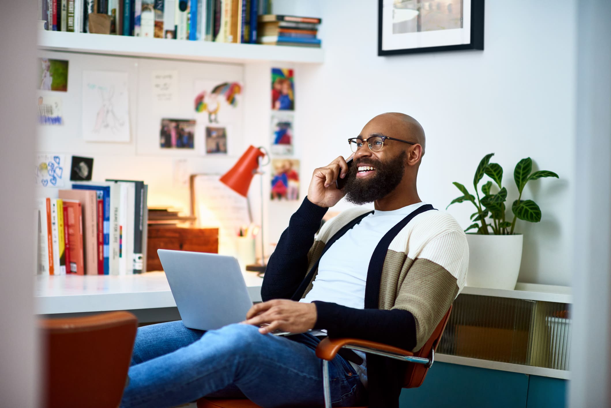 cheerful-businessman-working-from-home-purpose-vs-passion