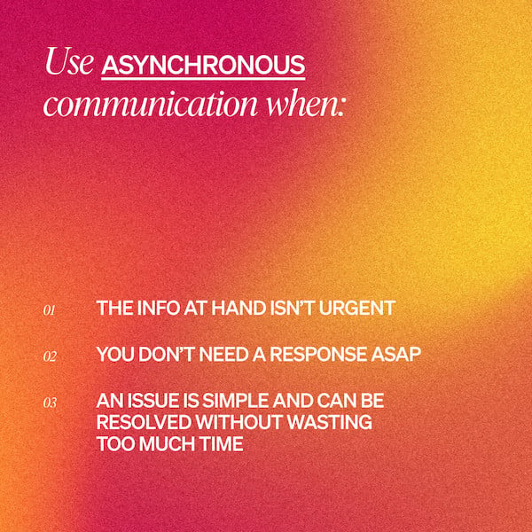 team-alignment-asynchronous-communication