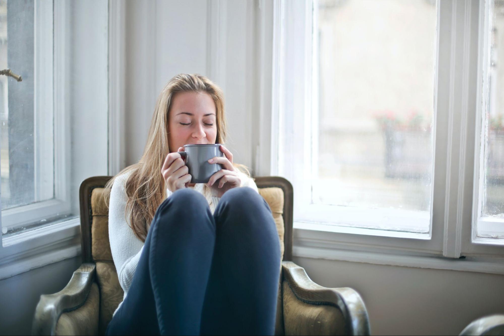 woman-holding-mug-self-directed-learning